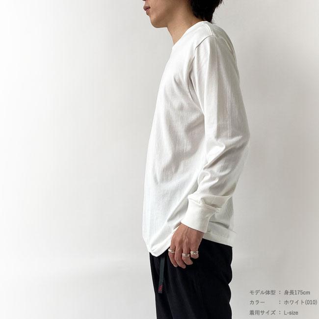 Hanes ヘインズ ロンT スエード ニット クルーネック ロング Hanes ヘインズ ロンT スエード ニット クルーネック ロング