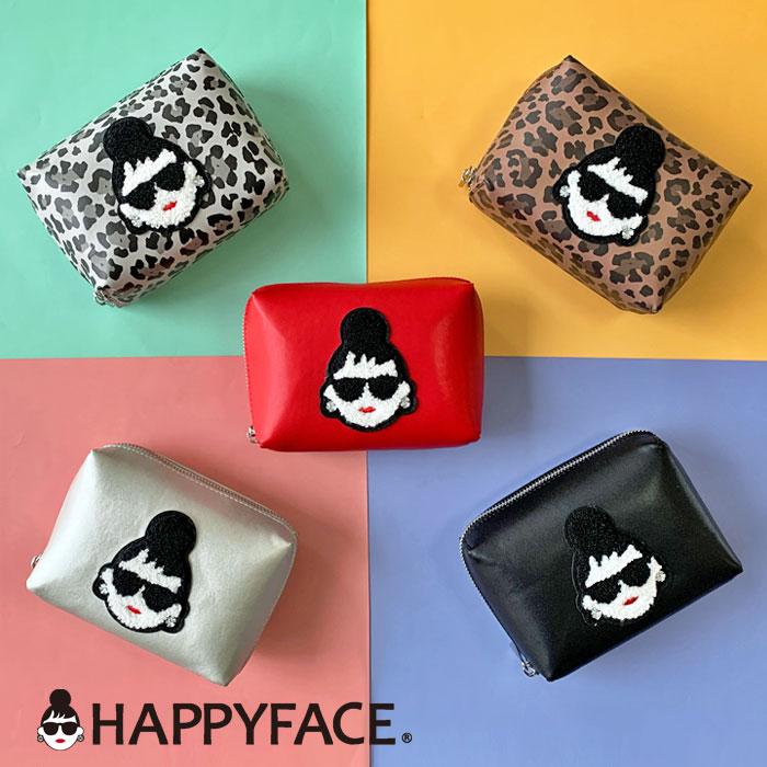 ハッピーフェイス ポーチ レディース メンズ HAPPY FACE 88023 小物