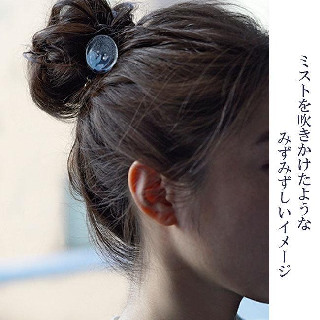 ハリオ ランプワークファクトリー ヘアゴム ミスト ガラス製 ヘアアクセ アクセサリー HARIO Lampwork Factory (HAA-MI-005H)｜j-piaplus｜03