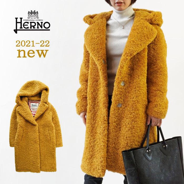 レビュー高評価の商品 Hooded Fur Faux アウター フェイクファー フード ロング レディース コート ボア ヘルノ Herno 試着サポート アウター フード ボア レディース ヘルノ Coat Olio マスタード 3950 Gc03d コート アウター Postetelecom Gouv Cg
