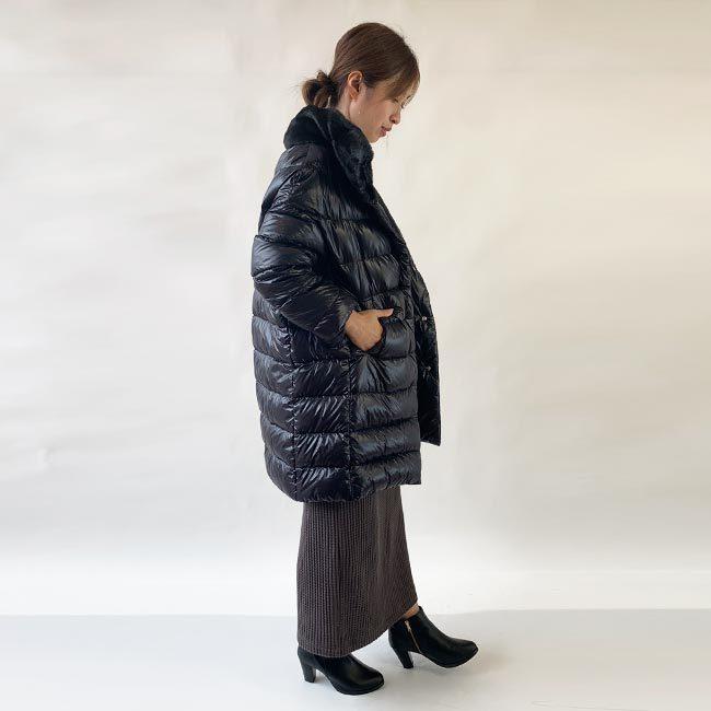 HERNO ヘルノ ダウン ダウンコート ボアネック ロング ダウン HERNO ヘルノ ダウン ダウンコート ボアネック ロング ダウン