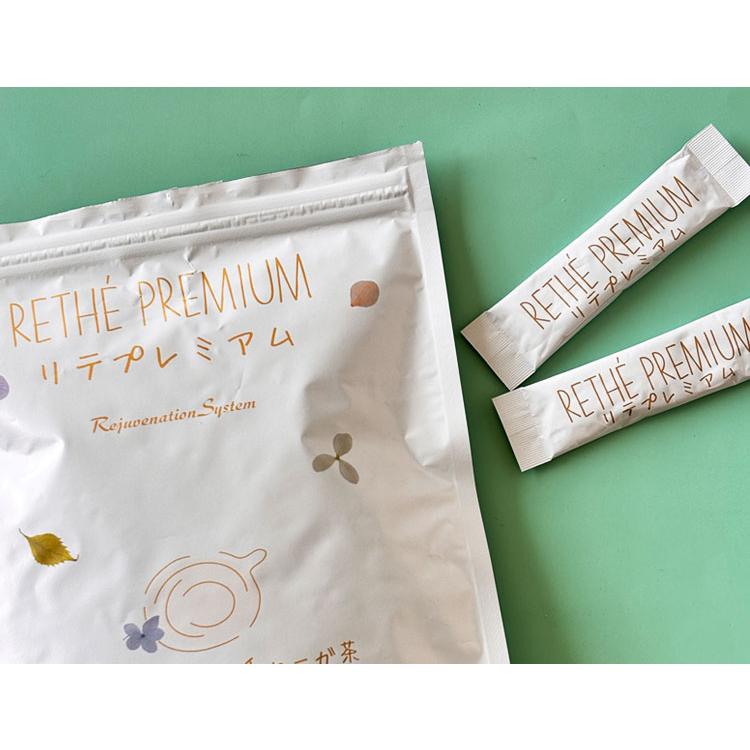 RETHEチャーガ茶4袋セット チャーガ茶 リテプレミアム 顆粒 30包 無添加 カバノアナタケ 国内精製