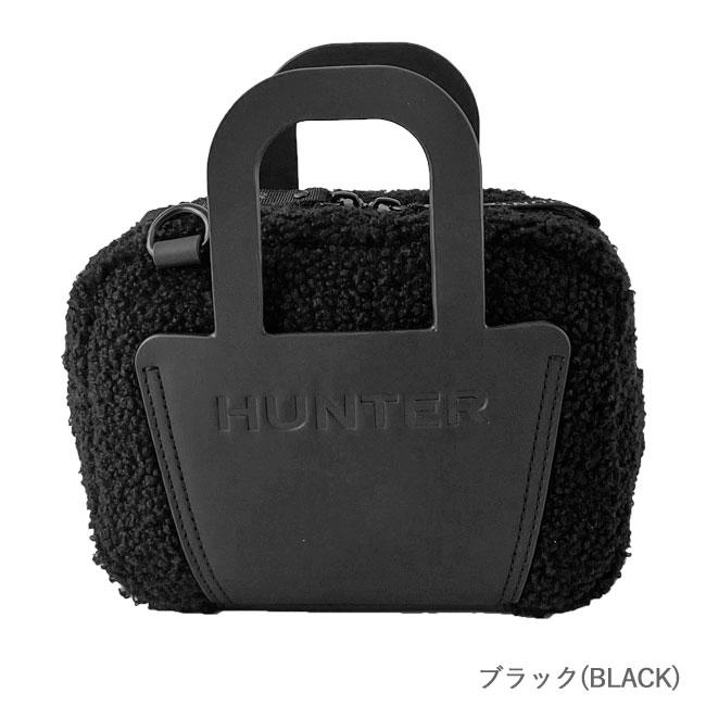 HUNTER ハンター ボディバッグ 斜めがけ ブラック キルティング