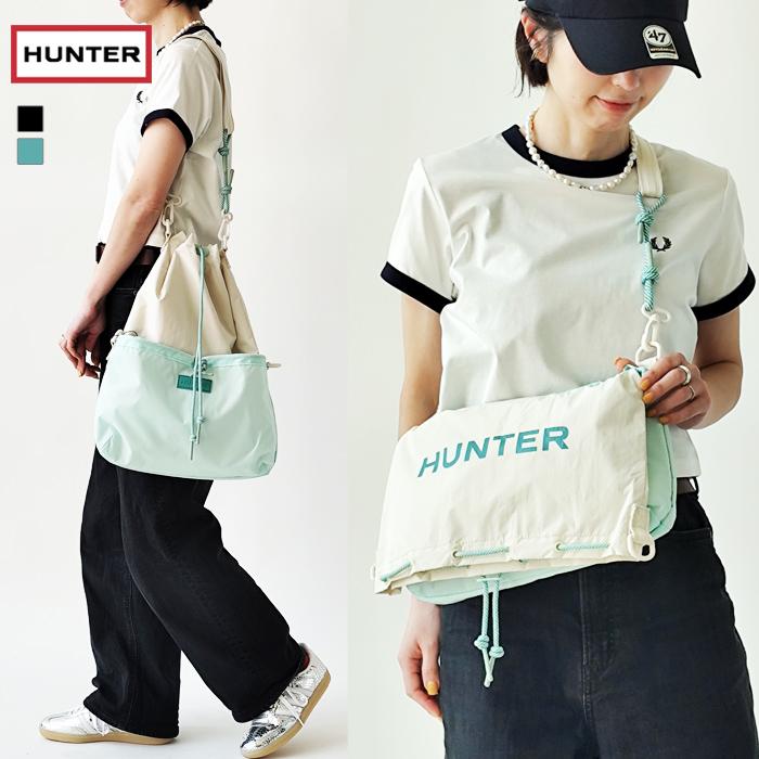 ✨新品✨【HUNTER】タグ付き ショルダー トラベル サコッシュ ボディバッグ 男女兼用 HUNTER（ハンター） ショルダーバッグ トラベル リップストップ