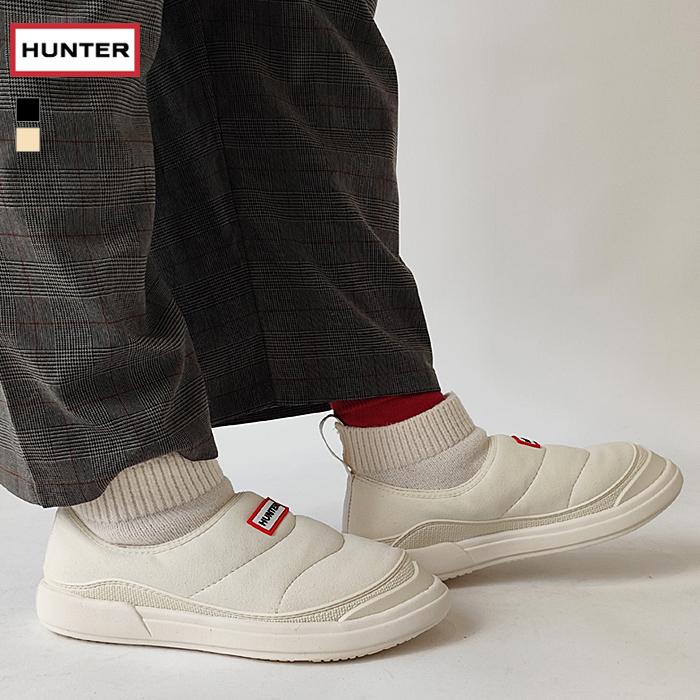 HUNTER（ハンター） ブーツ IN/OUT FAUX SUEDE KNITTED CUFF BOOT イン