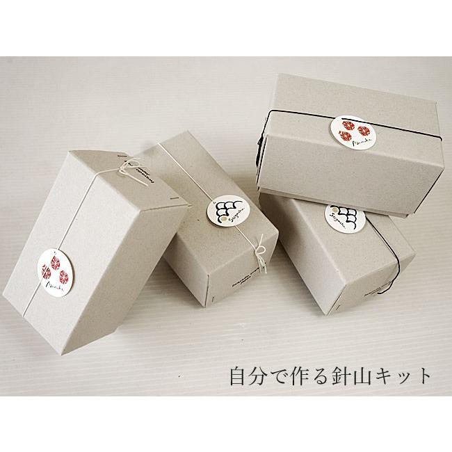Iwayado craft 岩谷堂クラフト 針山キット (麻の葉/紺生地) 刺繍セット 