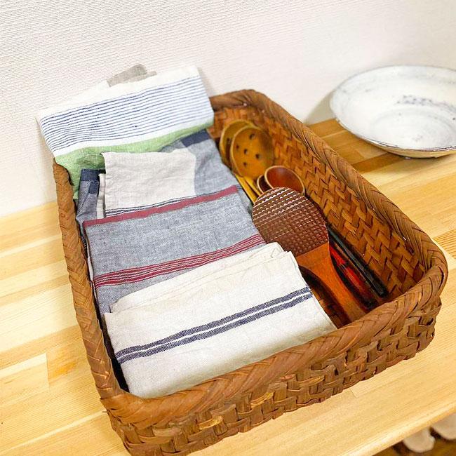 かごや 山葡萄 収納かご バスケット 収納ボックス やまぶどう 白 かごや 山葡萄 収納かご バスケット 収納ボックス やまぶどう 白