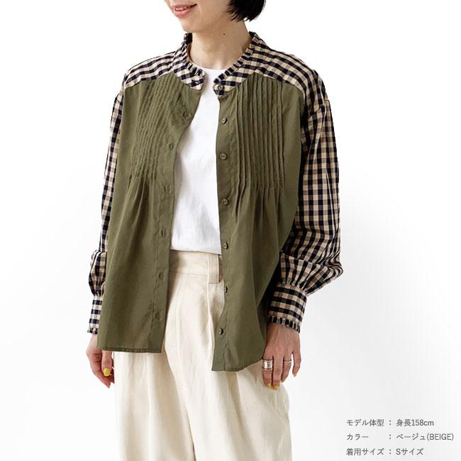 Kelen（ケレン） シャツ トップス レディース KELEN MINIL PIN TUCK