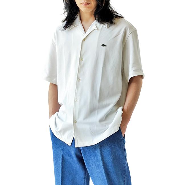 LACOSTE（ラコステ） 開襟シャツ オープンカラー シャツ Relaxed Fit