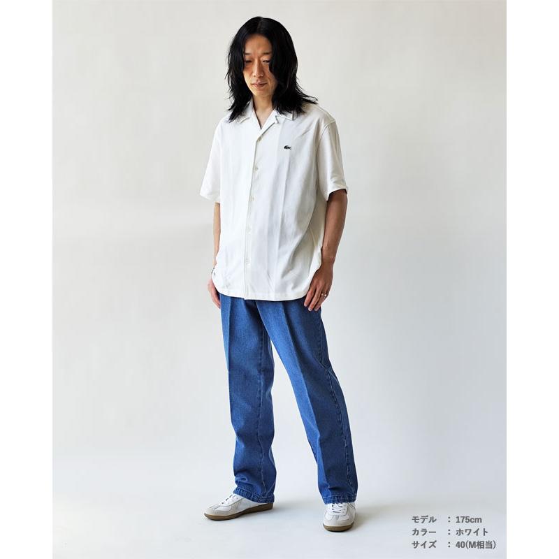 LACOSTE（ラコステ） 開襟シャツ オープンカラー シャツ Relaxed Fit
