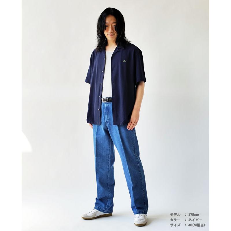 LACOSTE（ラコステ） 開襟シャツ オープンカラー シャツ Relaxed Fit
