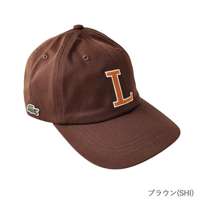LACOSTE（ラコステ） キャップ コットンツイル Lロゴキャップ メンズ