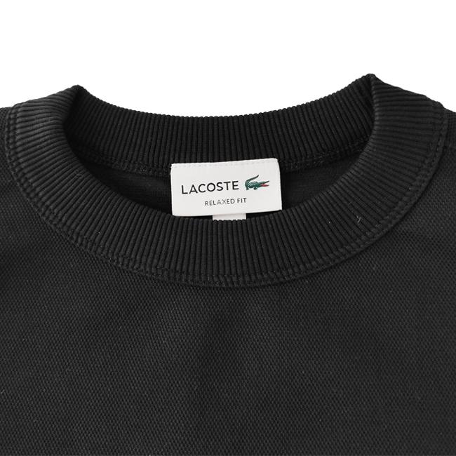 LACOSTE（ラコステ） 鹿の子ニット ワントーン クルーネック メンズ
