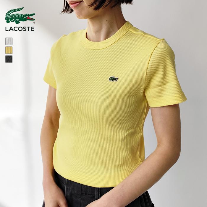 LACOSTE（ラコステ） LACOSTE Tシャツ タイトフィット リブ ニットT