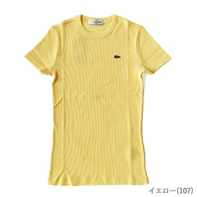 LACOSTE（ラコステ） LACOSTE Tシャツ タイトフィット リブ ニットT