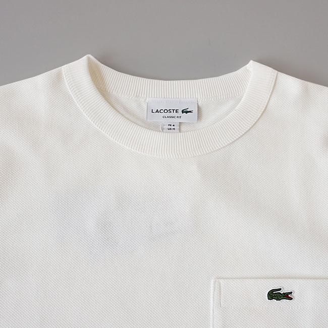 ラコステ Tシャツ メンズ LACOSTE 鹿の子 ポケットTシャツ TH4921 クルーネック 半袖 ワンポイント 無地 カットソー ポケT｜j-piaplus｜13