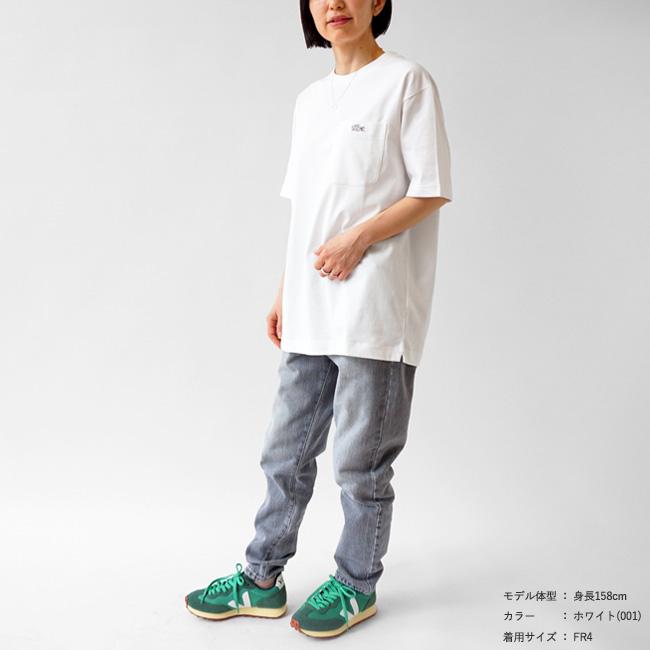 ラコステ Tシャツ メンズ LACOSTE アウトラインクロック クルーネック ポケット 半袖 ワンポイント 無地 カットソー ポケT TH5581-99 (ゆうパケット対象)｜j-piaplus｜09