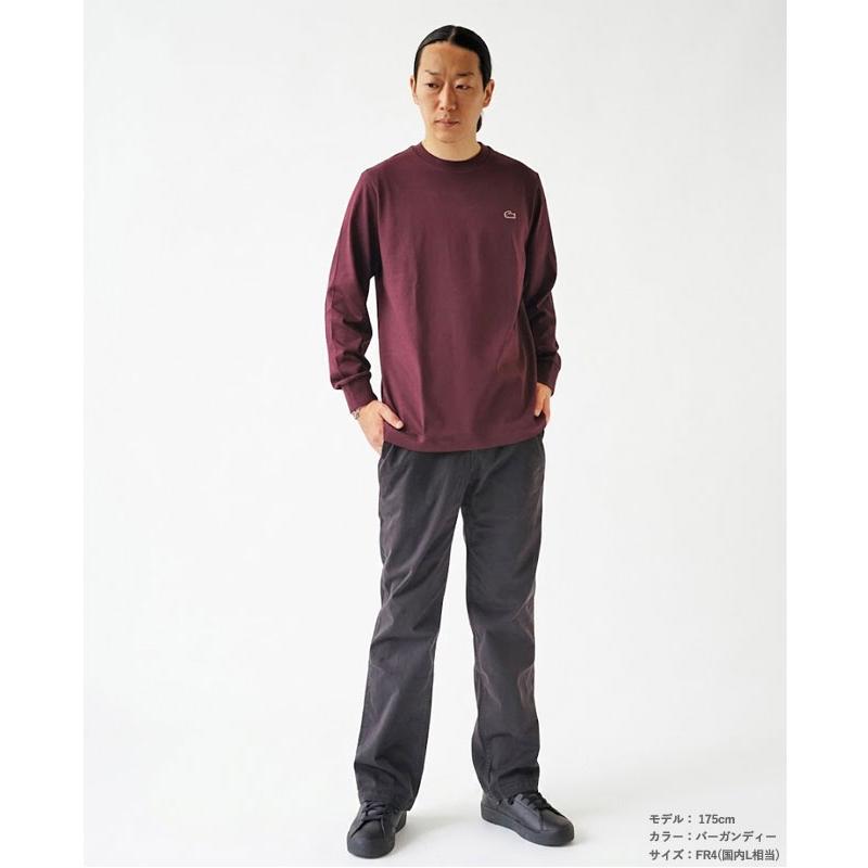 LACOSTE（ラコステ） Tシャツ 長袖 メンズ ベーシック ロングスリーブ