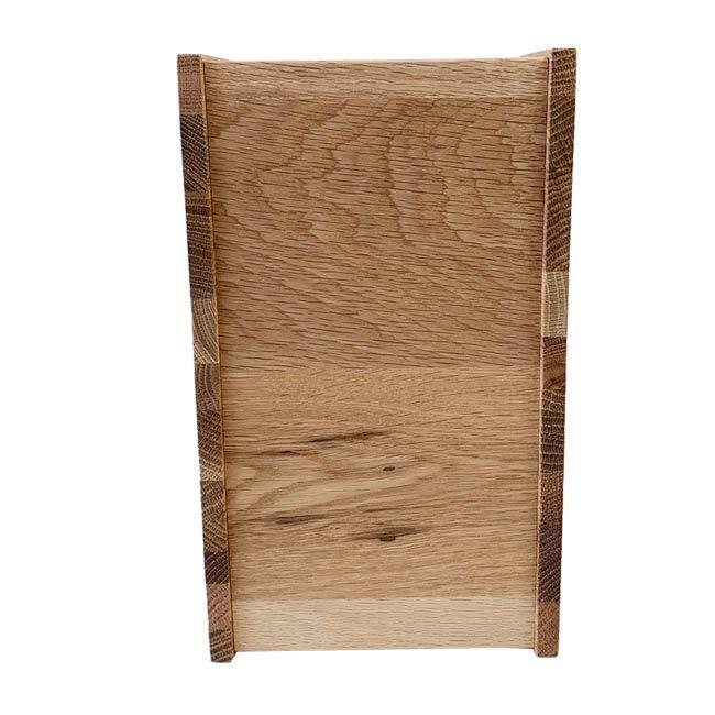 天然木 ペーパースタンド Low #OAK オーク 木製 ファイルスタンド
