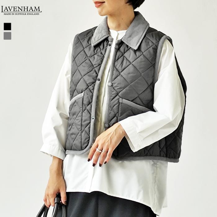 LAVENHAM（ラベンハム） ベスト CROPPED RAYDON GILET WOMENS