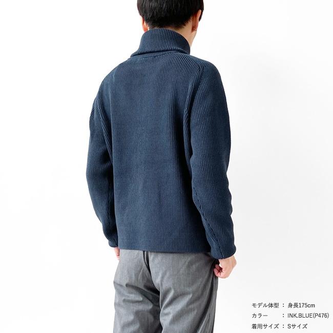 MAISON KITSUNE メゾンキツネ リブニット セーター メンズ MAISON KITSUNE メゾンキツネ リブニット セーター メンズ