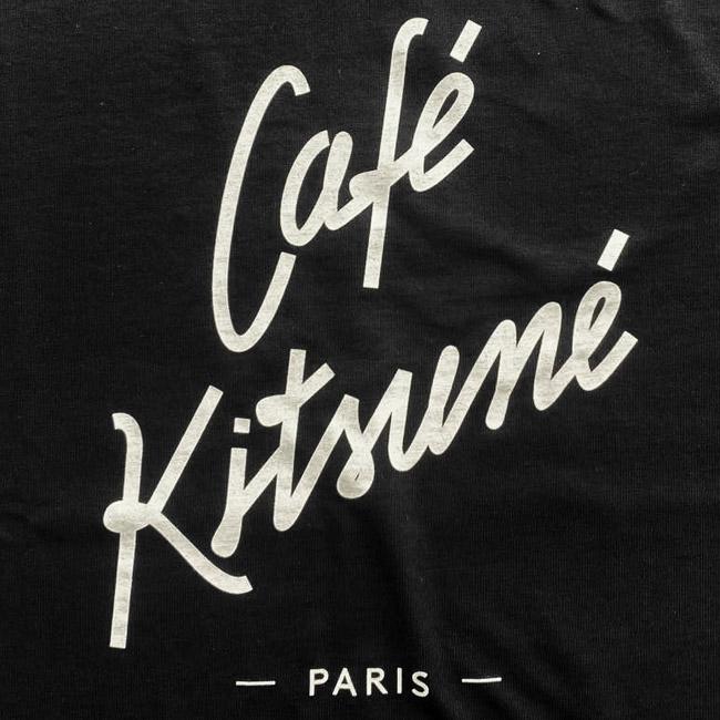 メゾンキツネ Tシャツ レディース メンズ MAISON KITSUNE カフェ キツネ Cafe Kitsune 半袖 クルーネック プリント カットソー SPCKU00122 (ゆうパケット対象)｜j-piaplus｜08