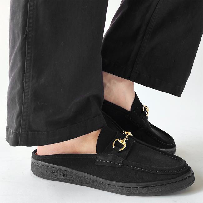 MANEBU マネブ 靴 ビット ローファー 革靴 メンズ BITCH SLIPPER