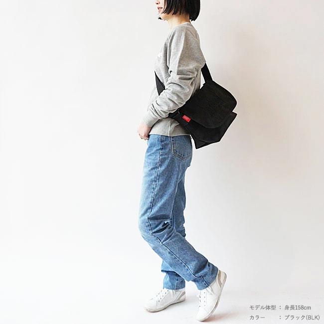 マンハッタンポーテージ Manhattan Portage メッセンジャーバッグ ショルダー スカイライン ロゴ刺繍 Casual Messenger Bag JR Large Skyline 1605-JR-3EMB-22｜j-piaplus｜04