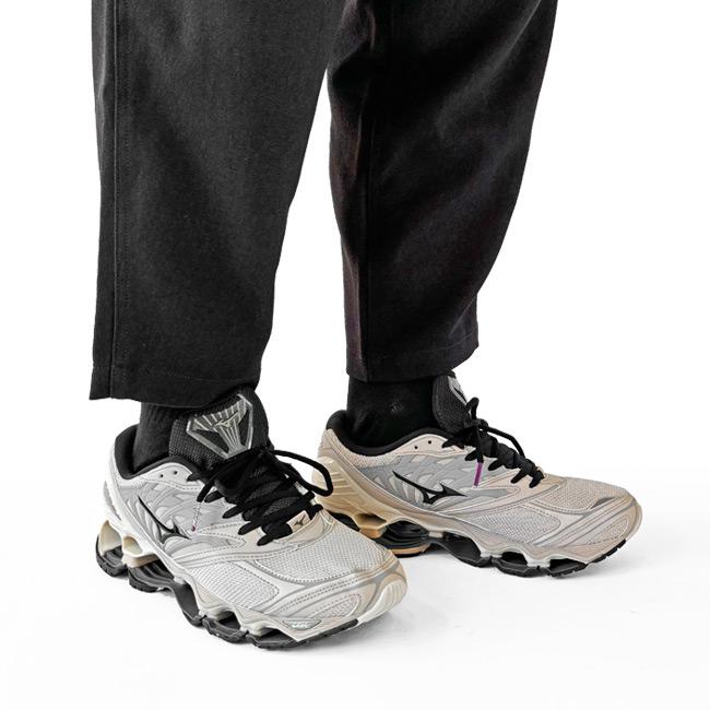 靴 MIZUNO Wave Prophecy LS D1GA333703 MIZUNO WAVE PROPHECY LS LIGHT GREY/BLACK – mita sneakers