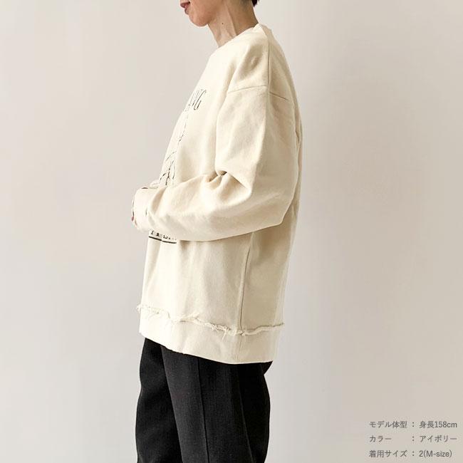 modem design モデムデザイン スウェット トレーナー レディース modem design モデムデザイン スウェット トレーナー レディース