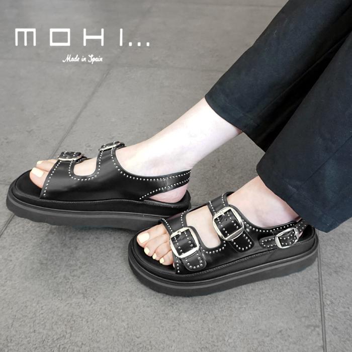 MOHI モヒ サンダル レディース 1902479 SETA 厚底 スタッズ 本