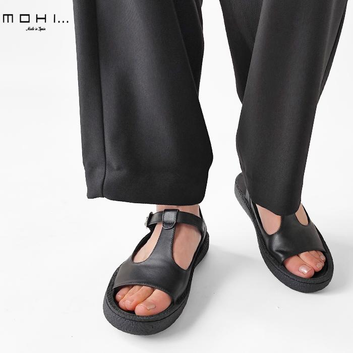 MOHI. SETA フラットサンダル 楽天市場】モヒ MOHI サンダル レザー Tストラップ オープントゥ