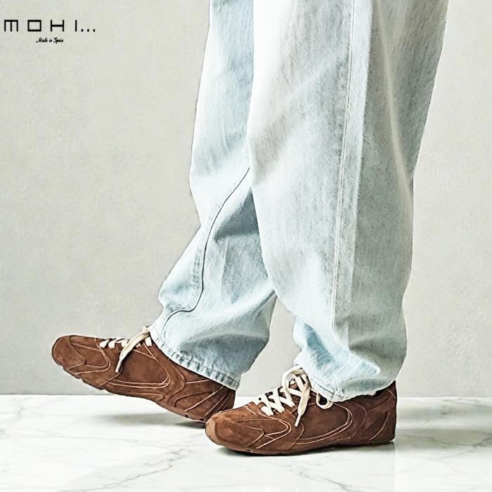 ＊MOHI*フラットシューズ*39 クーポンで20%OFF]モヒ/MOHI スウェードスニーカー 靴 フラット