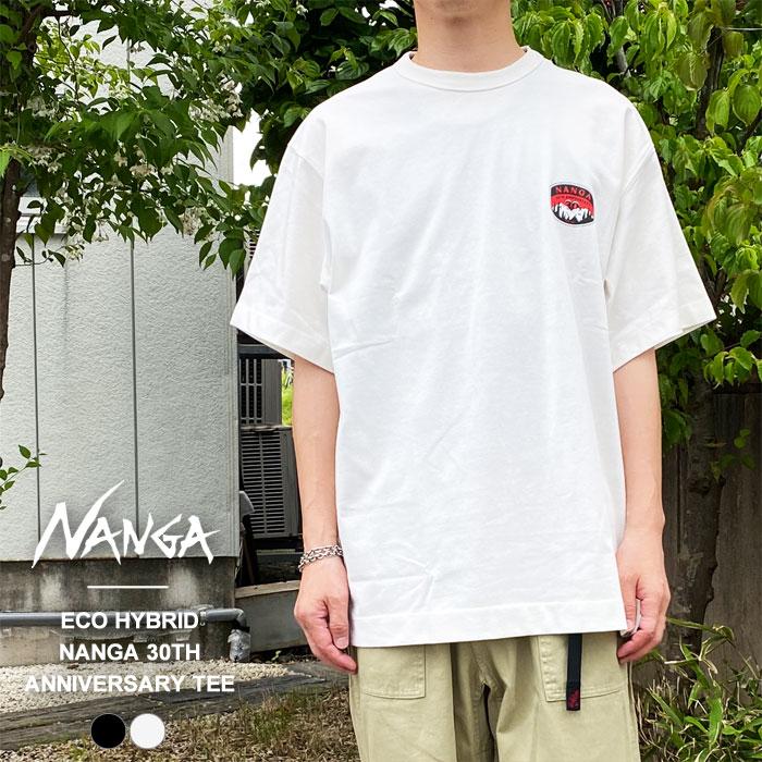ナンガ Tシャツ メンズ NANGA ECO HYBRID NANGA 30TH ANNIVERSARY TEE 