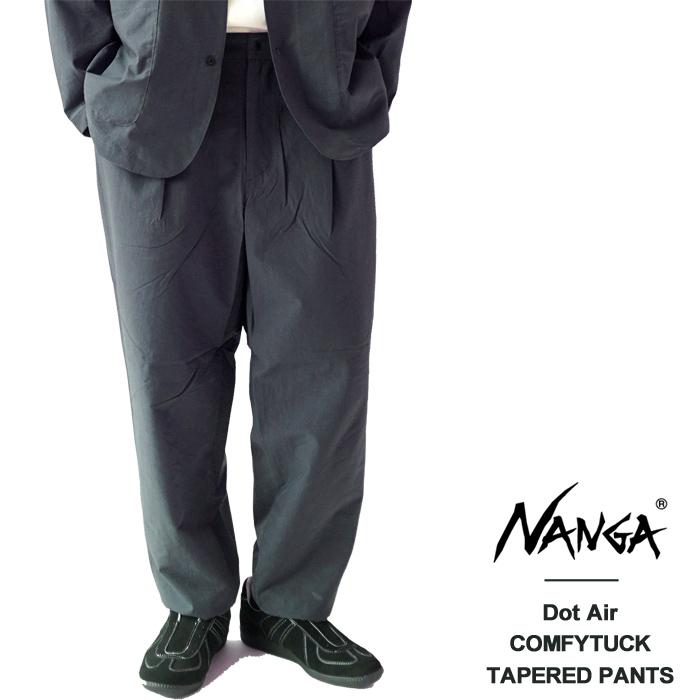 ナンガ パンツ メンズ NANGA Dot Air COMFY TUCK TAPERED PANTS  