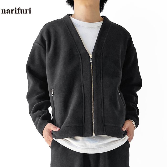 narifuri（ナリフリ） フリース メンズ POLARTEC ZIP CARDIGAN ポーラ