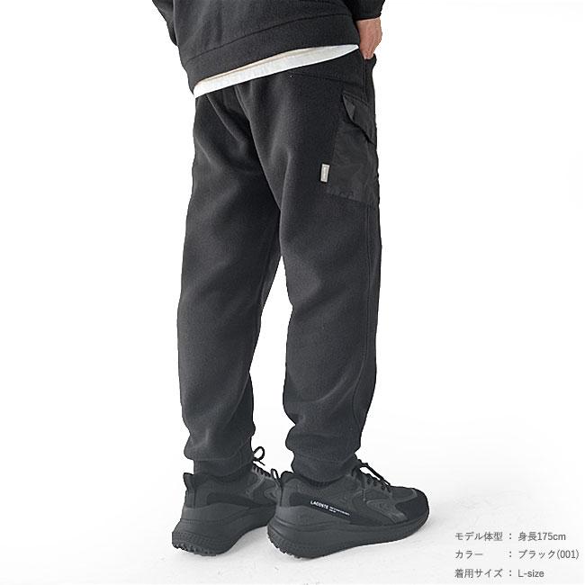 未使用　narifuri 黒 レーサーパンツ ポケット付き　L BLOG カジュアルスタイルにも合わせやすいポケット付きレーパン