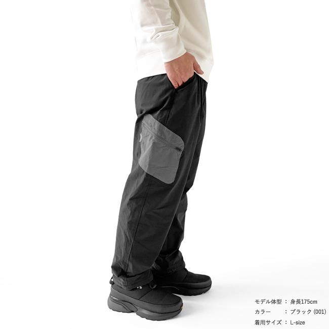 narifuri ウォームフレックスイージートラウザーパンツ ブラックL narifuri（ナリフリ） ストレッチ ナイロン パンツ メンズ ウォーム
