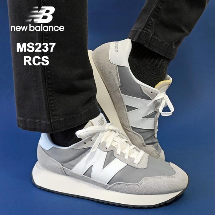 ニューバランス スニーカー メンズ new balance MS237RCS GRAY