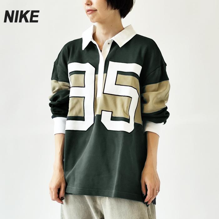 NIKE（ナイキ） ポロシャツ W STREET LS GFX POLO ストリート ロング