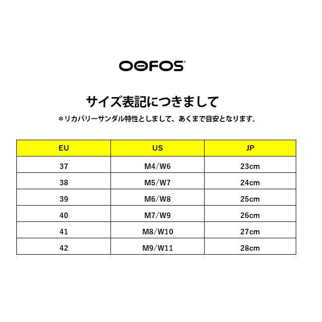 OOFOS（ウーフォス） 並行輸入品 サンダル OOahh Slide ウーアー