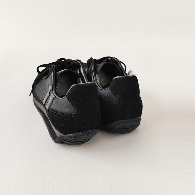 【美品】パトリックPATRICKマラソンシューズスニーカー靴26.0cm黒41 PATRICK（パトリック） スニーカー シューズ MARATHON マラソン メンズ