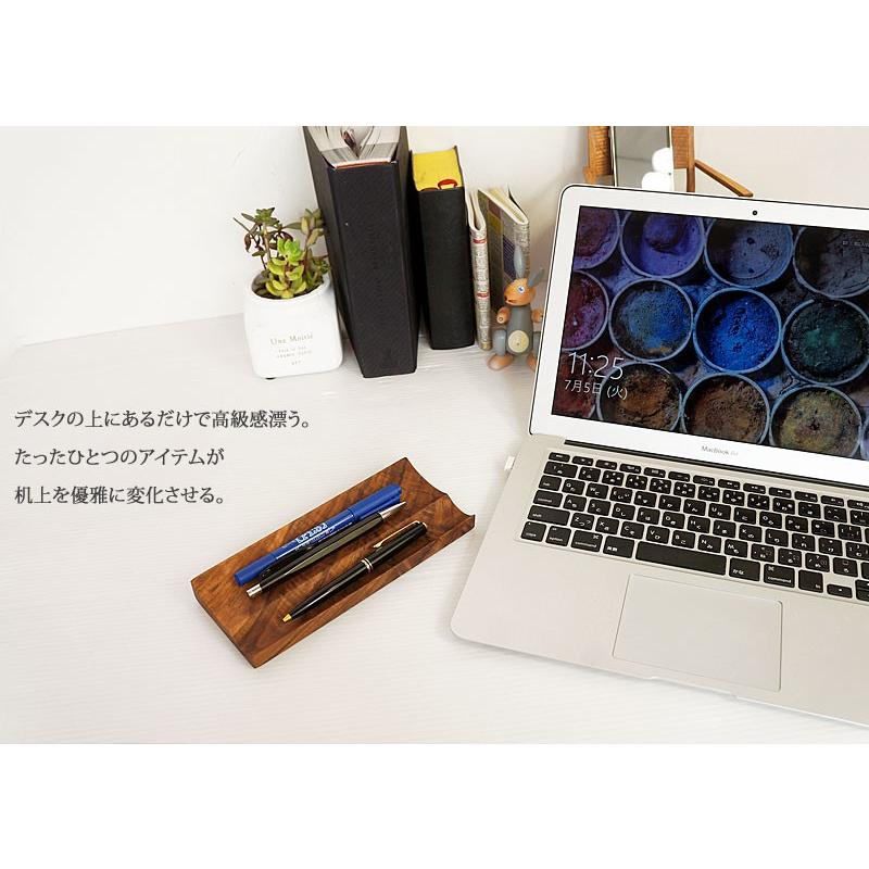 【最終】木製トレイ 高級ウォールナット ペントレイ ペン皿 鍵置き アンティーク ペントレー 木製 ウォールナット ペントレイ デスクトレイ ペン