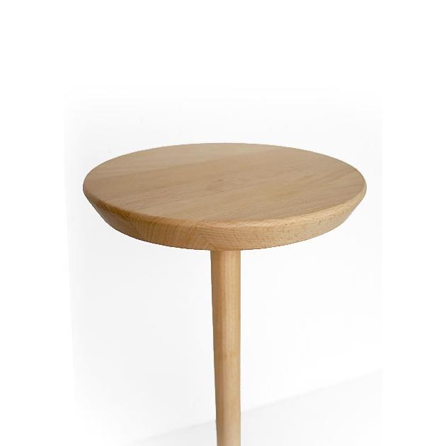 ♡サイドテーブル　ちゃぶ台　花台♡ 1Round_Low_Table_Solid_Wood_60
