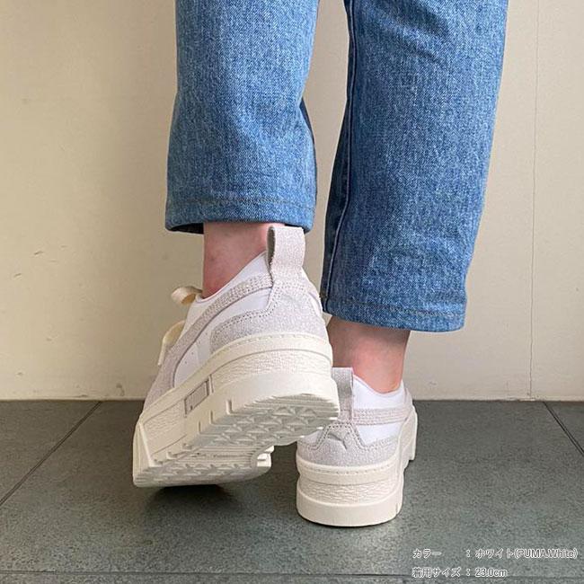 PUMA プーマ スニーカー レディース 厚底 Mayze Thrifted Wns
