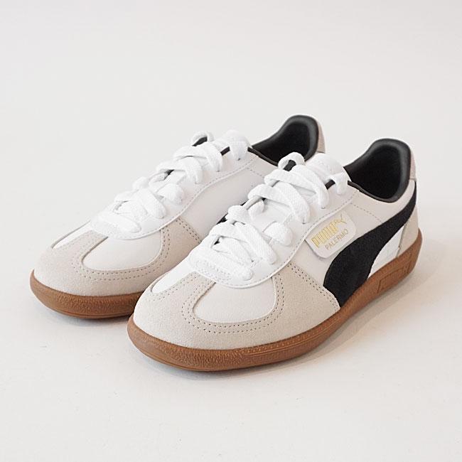 【未使用】PUMA プーマ　別注　PALERMO パレルモ　スニーカー　白　23 PUMA（プーマ） スニーカー レディース PUMA Palermo Leather パレルモ