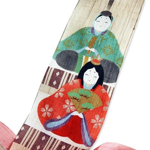 京都洛柿庵 細タペストリー 雛 10×170cm タペストリー ロング 和風