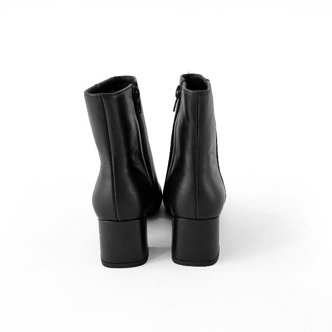 ♡覚悟♡さま専用】レザー レースアップブーツ 18cmヒール S