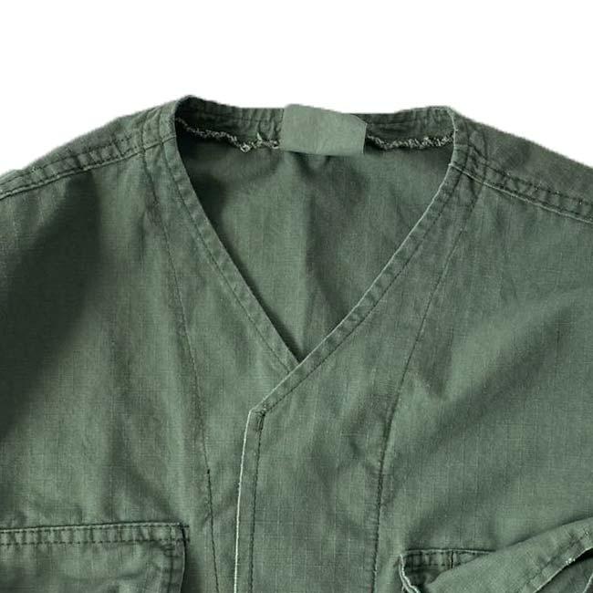 【ROTHCO/ロスコ】Vネックシャツジャケット ROTHCO BDUジャケット ロスコ BDUシャツ Vネック ノーカラー