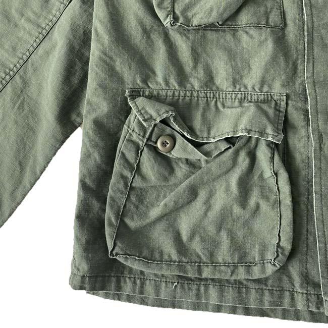 【ROTHCO/ロスコ】Vネックシャツジャケット ROTHCO BDUジャケット ロスコ BDUシャツ Vネック ノーカラー